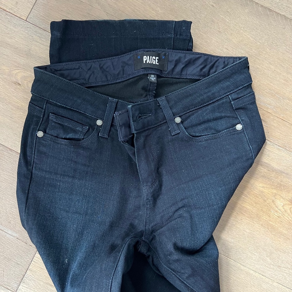 Paige Lou Lou High Rise Flare Jeans